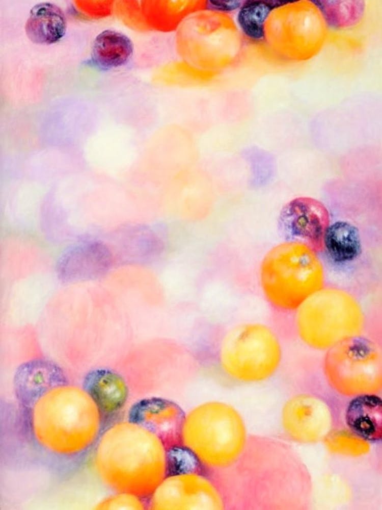 Blueberry Painting Fruit