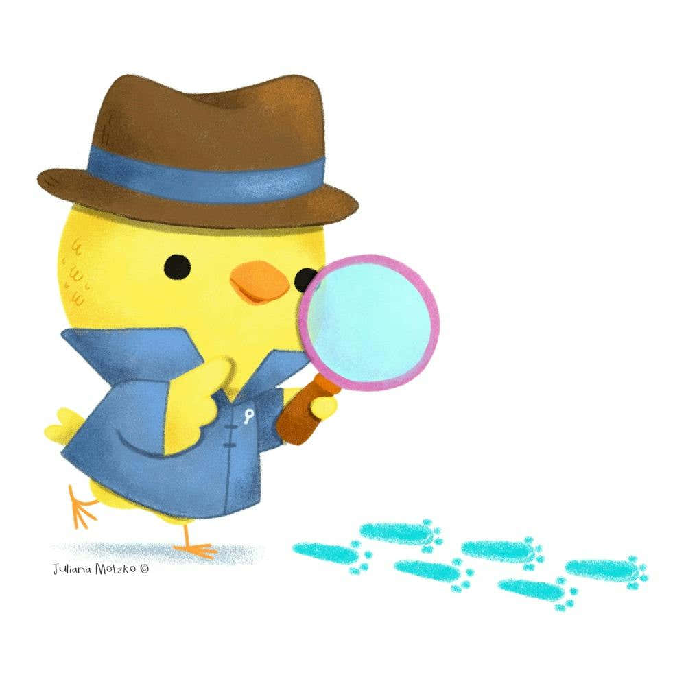 Little Chick Detective Investigator