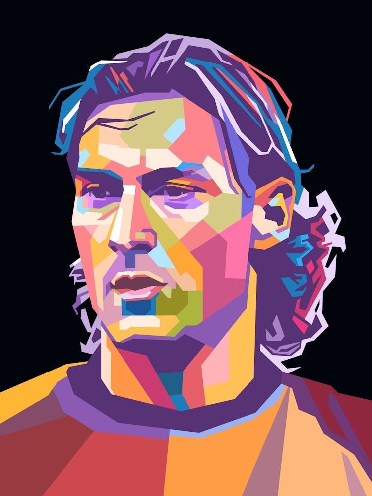 Francesco Totti pop art