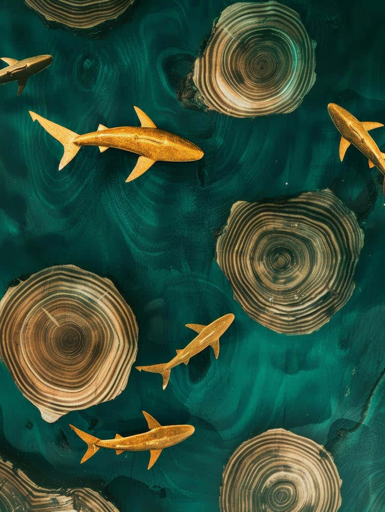 Sharks In The Water 1