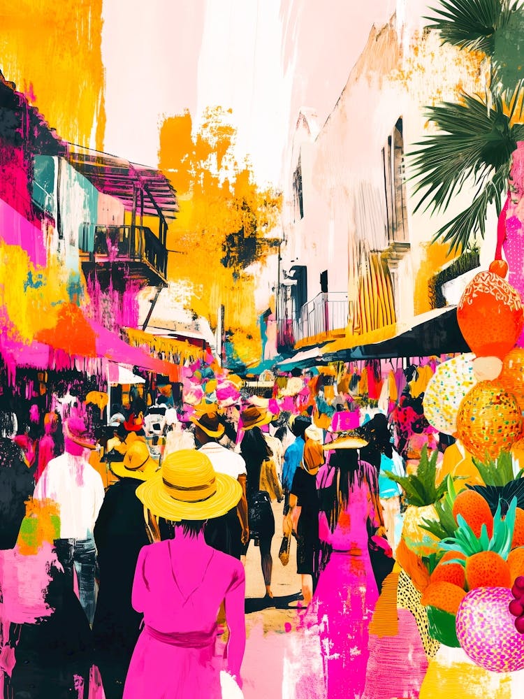 Street Market Mexican art