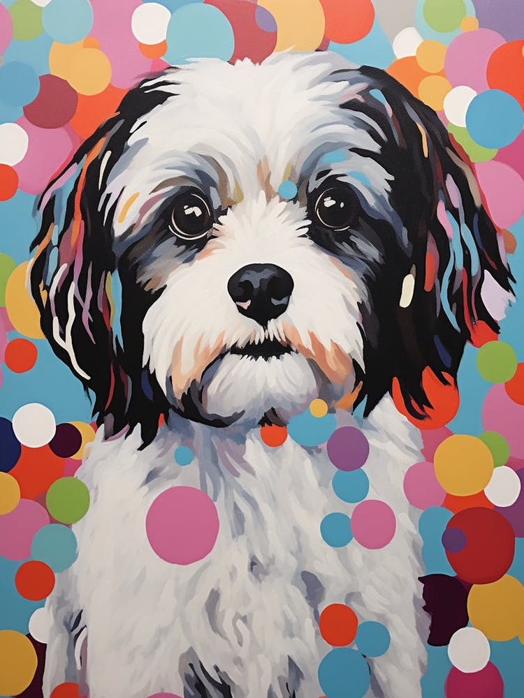 Shih Tzu Pop Art Inspired 4