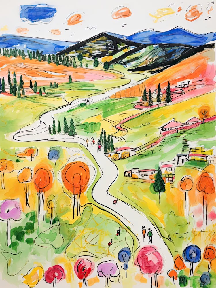 Montage Deer Valley   Park City, Utah   Resort Storybook Illustration 2