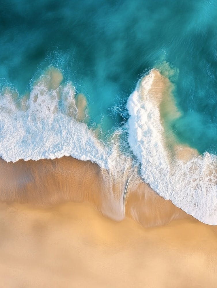 Aerial View Of A Beach 84