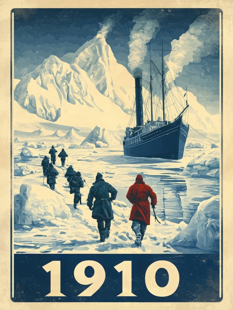Aihrgdesign A Vintage Adventure Poster Of A Polar Exploration 4541f0ab 00f2 4fae 8cb1 952aa88ddd21 0