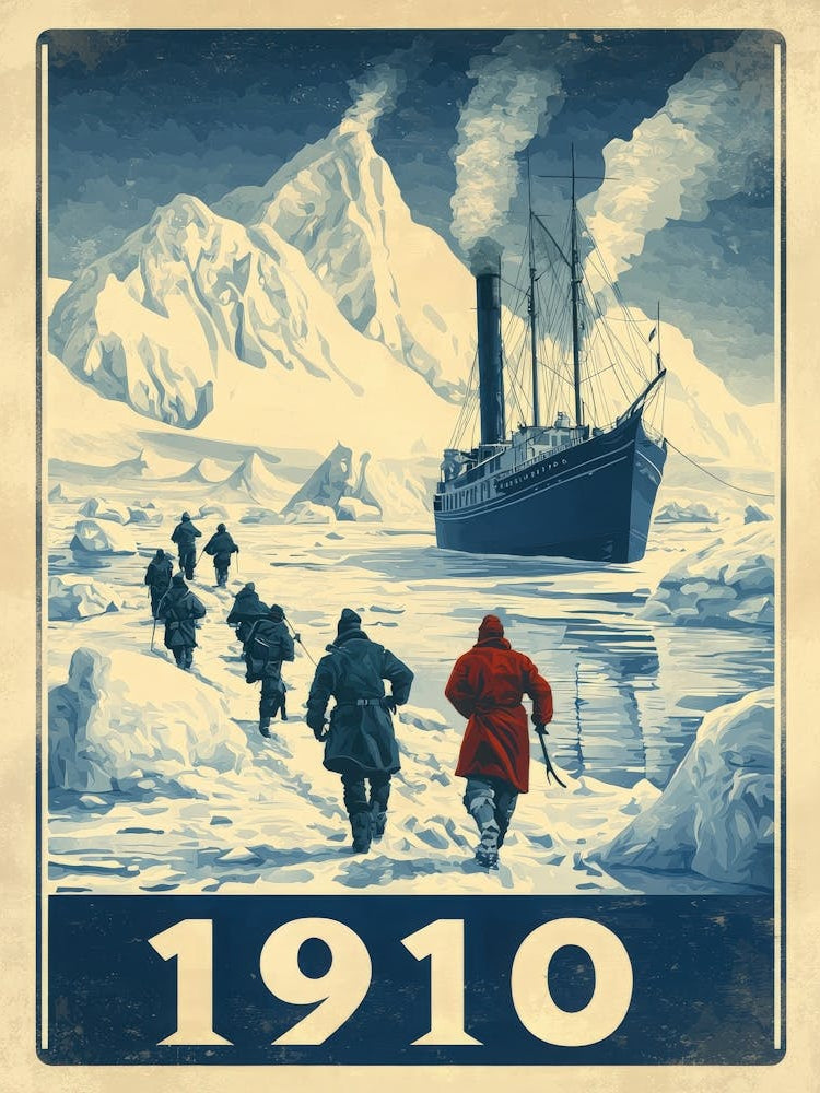 Aihrgdesign A Vintage Adventure Poster Of A Polar Exploration 4541f0ab 00f2 4fae 8cb1 952aa88ddd21 0