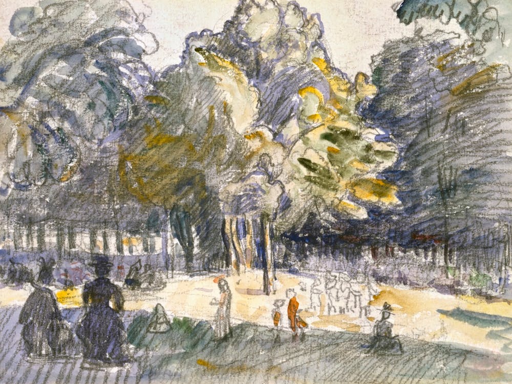 Study For Le Ranelagh (1899), Henri Edmond Cross