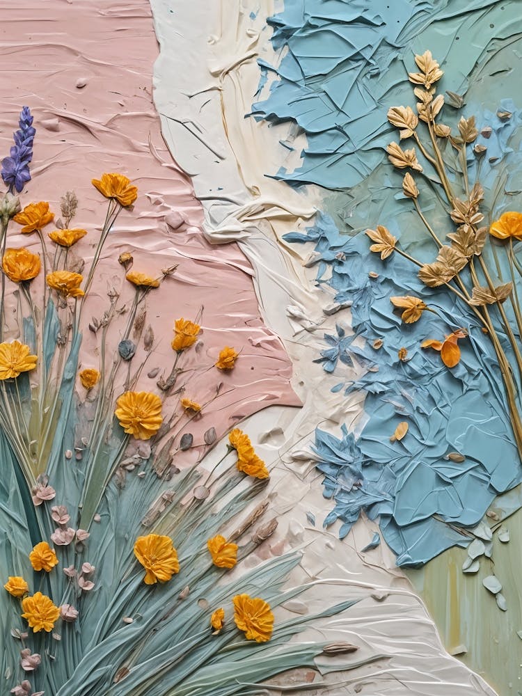 Painted Flowers no3