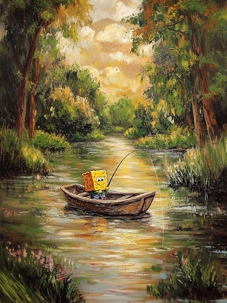Bob by the river