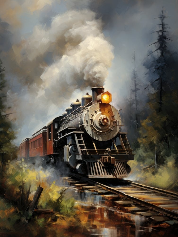 Train In The Woods 4