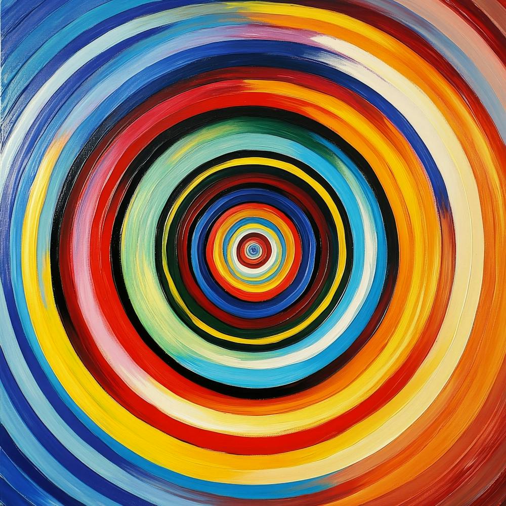 Spiral Painting Art