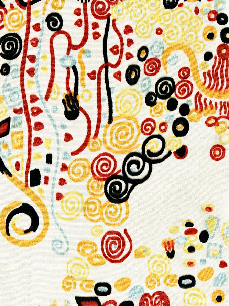 Textile Sample 2, Gustav Klimt