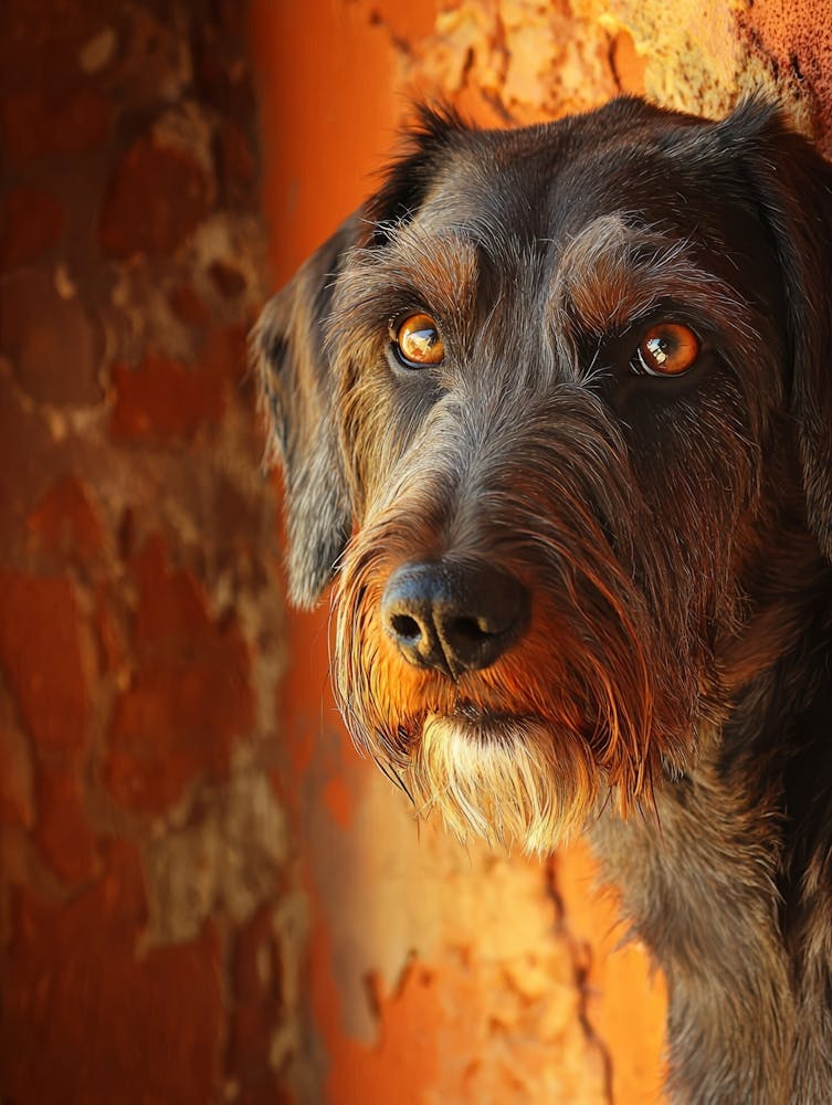 Schnauzer. Généré Par IA. 3