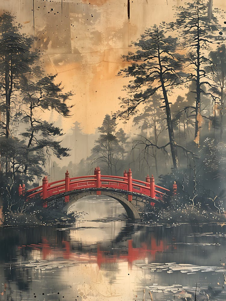 Antique Chinese Landscape Painting Art 4
