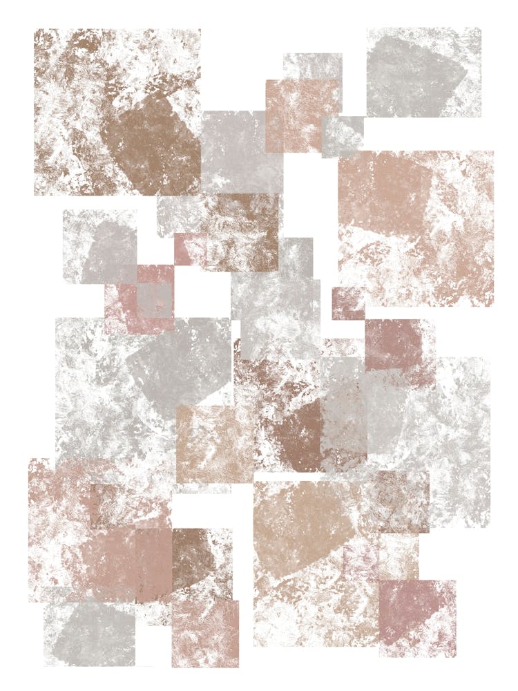 Abstract Brown Cubes