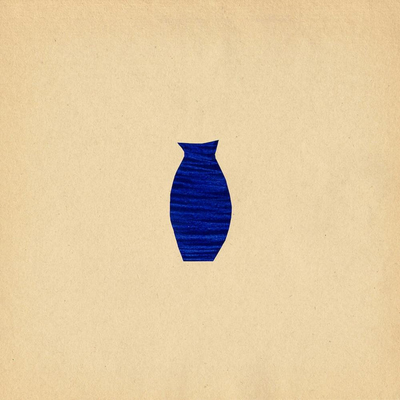 Minimalist vivid Blue Vase 1