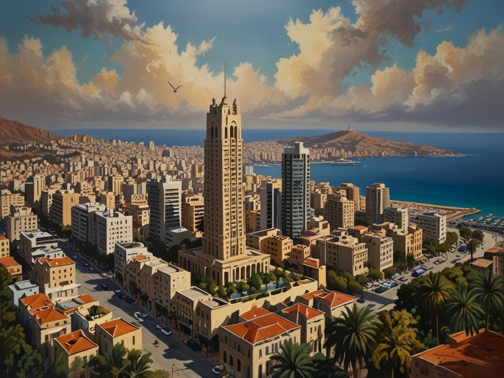 Stadt Alexandria Kunst
