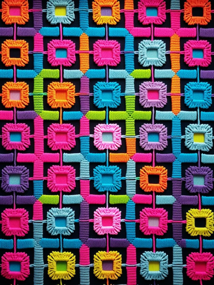 Modern Crochet Neon 1