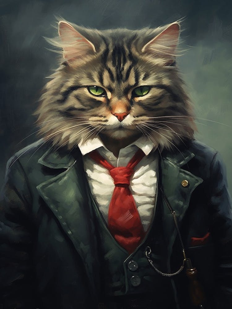 Gangster Cat American Bobtail 2