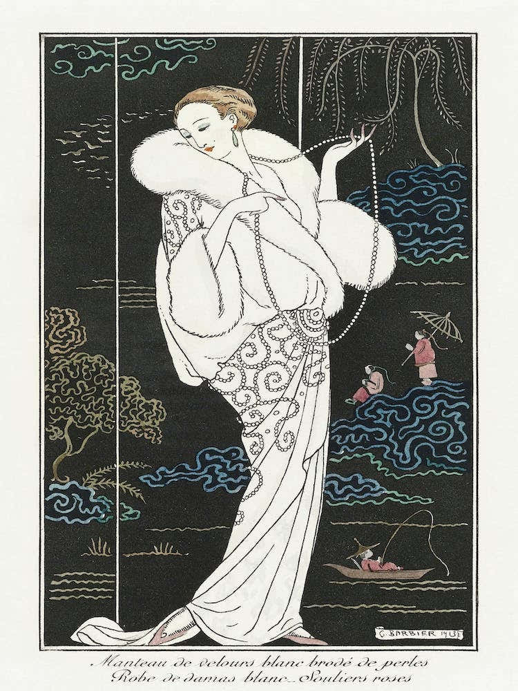 Costumes Parisiens No 11, George Barbier