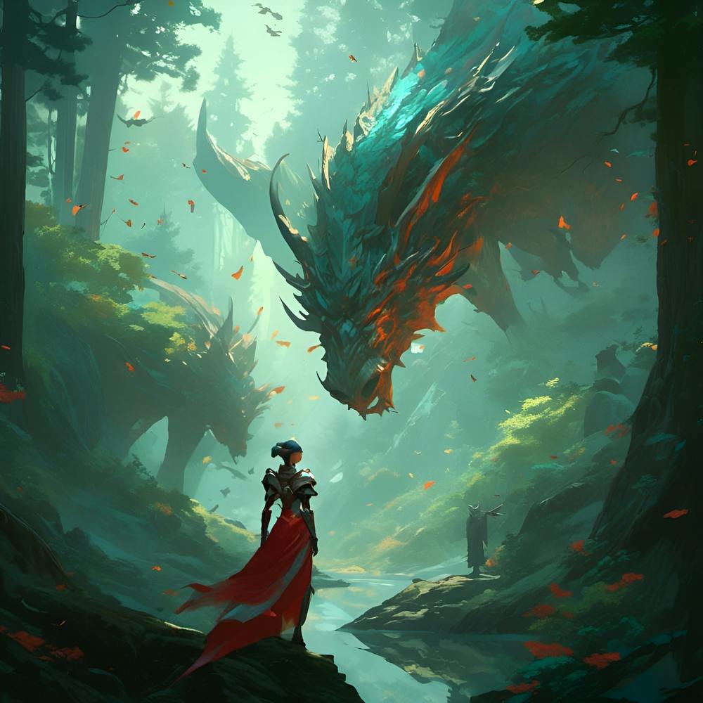 Dragons In The Forest