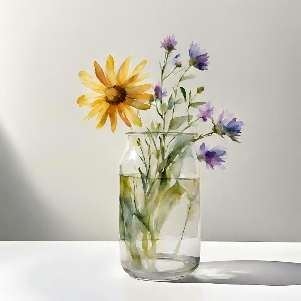 Flowers In A Vase 6