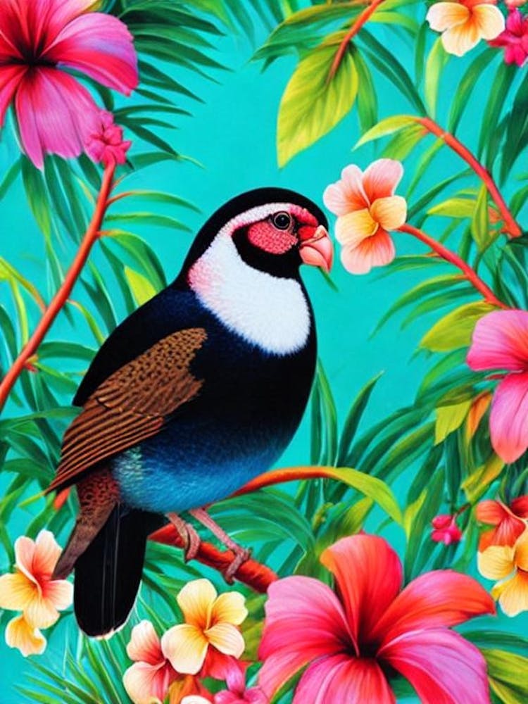 Partridge Tropical bird