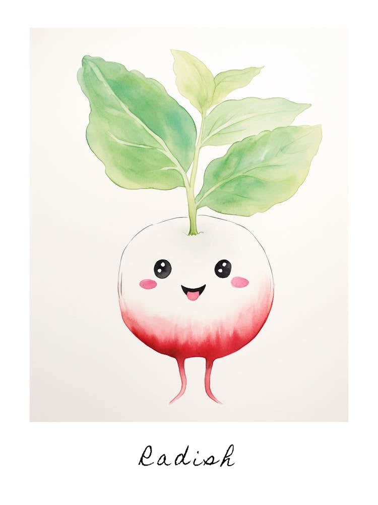 Friendly Kids Radish 1 Poster