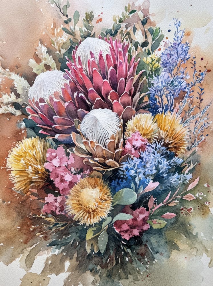 Bouquet Of Proteas