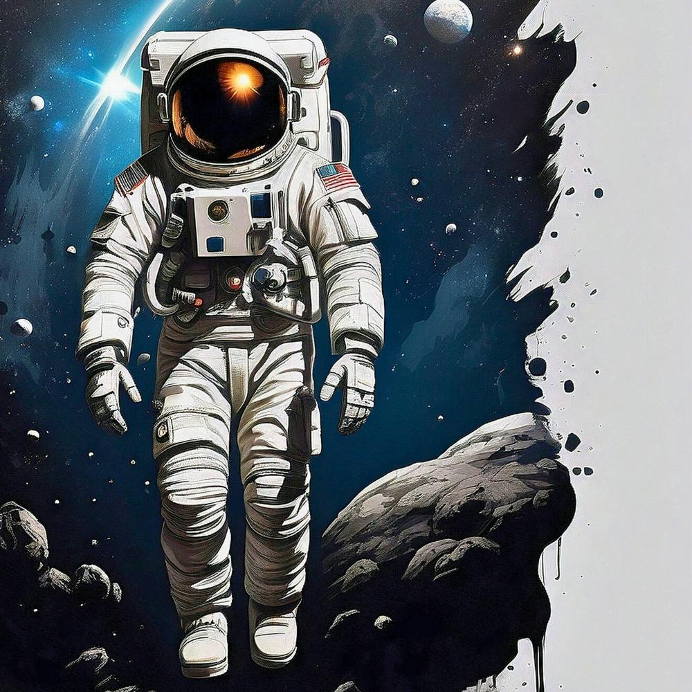 Astronaut Canvas Print