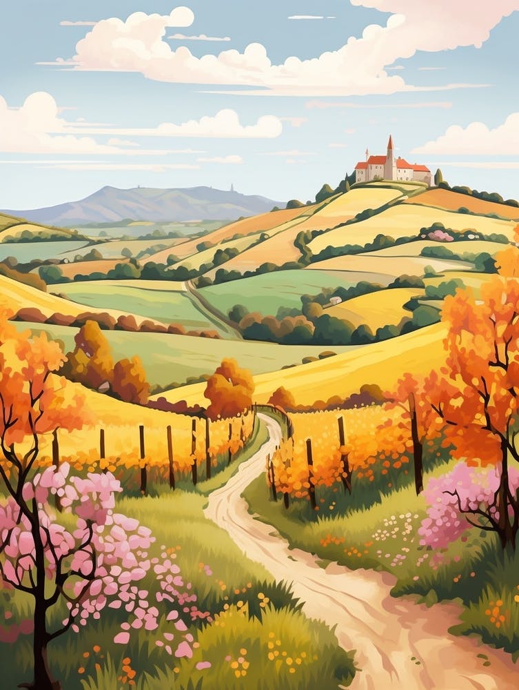 Tour Du Mont D Or France 1 Hike Illustration
