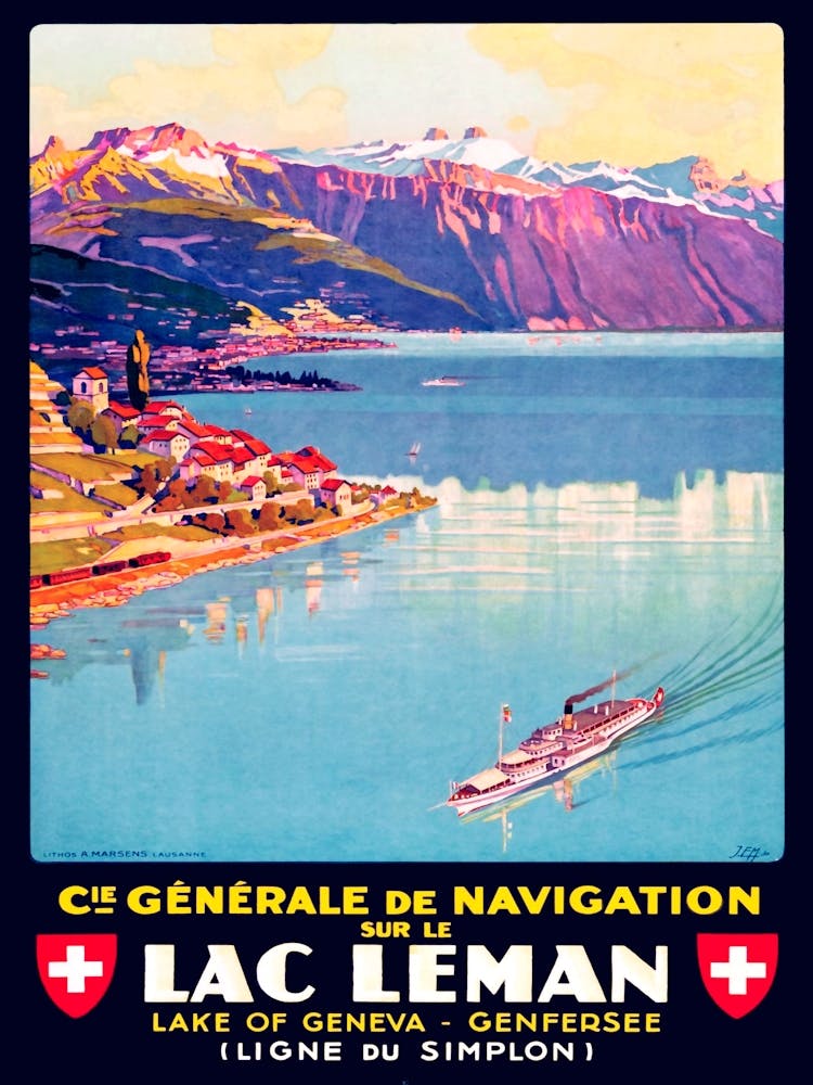 Lake Geneva, Switzerland