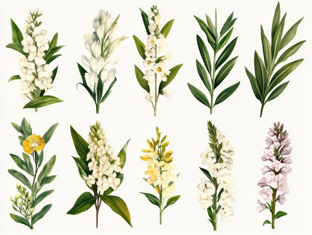 Watercolor Flowers 19