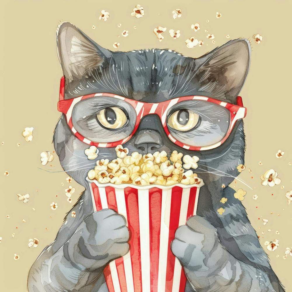 Popcorn Cat