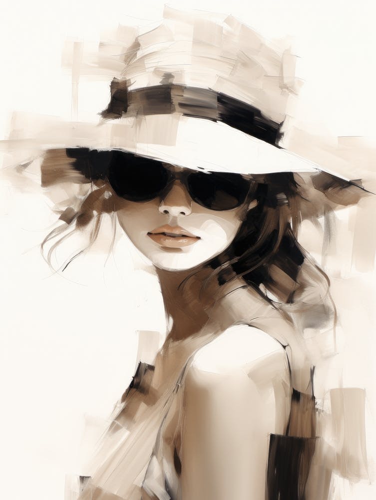 Femme Au Chapeau 42