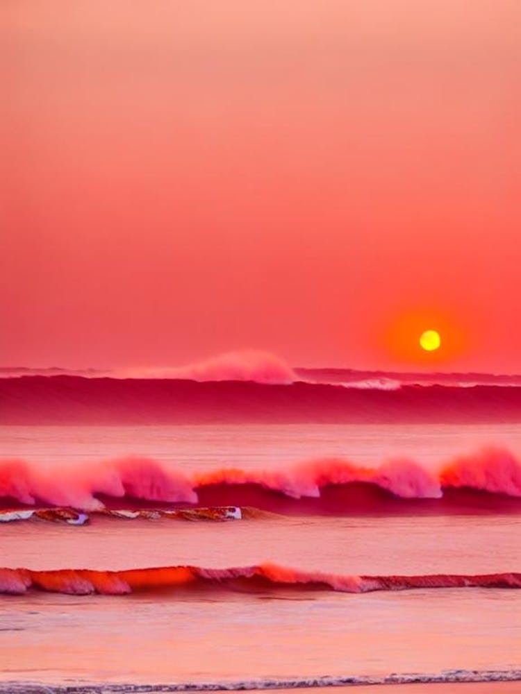 Puri Beach, Odisha, India Pink Beach