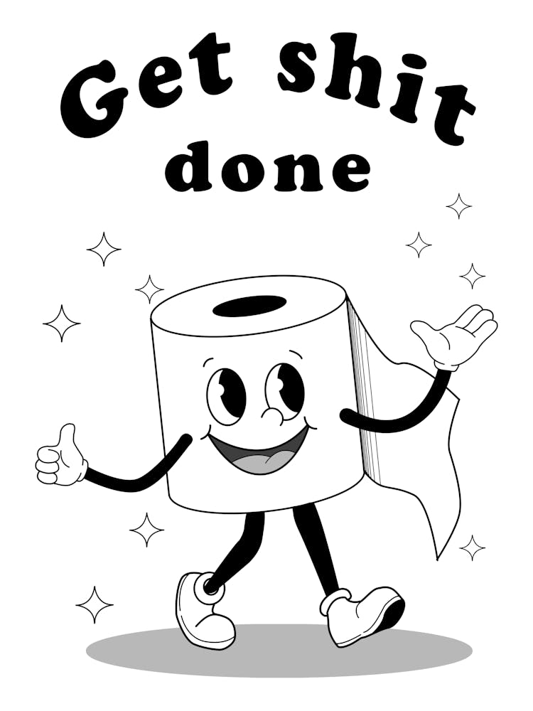 Get Shit Done Bathroom