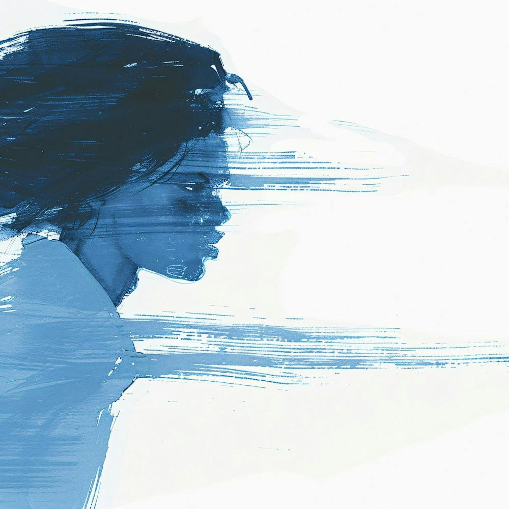 Woman With Long Hair