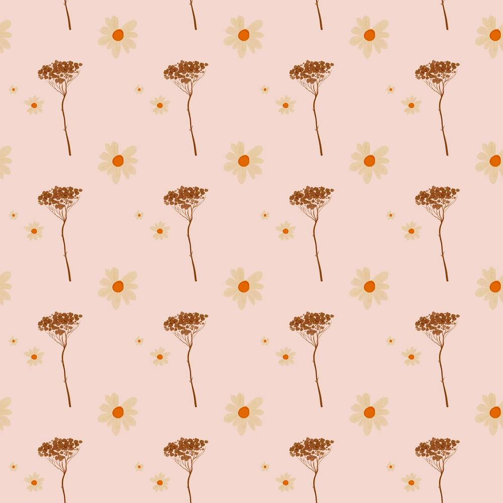 Dried Floral and Daisy