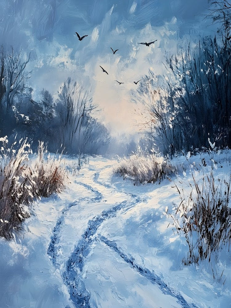 Minimal Winter Scene 4