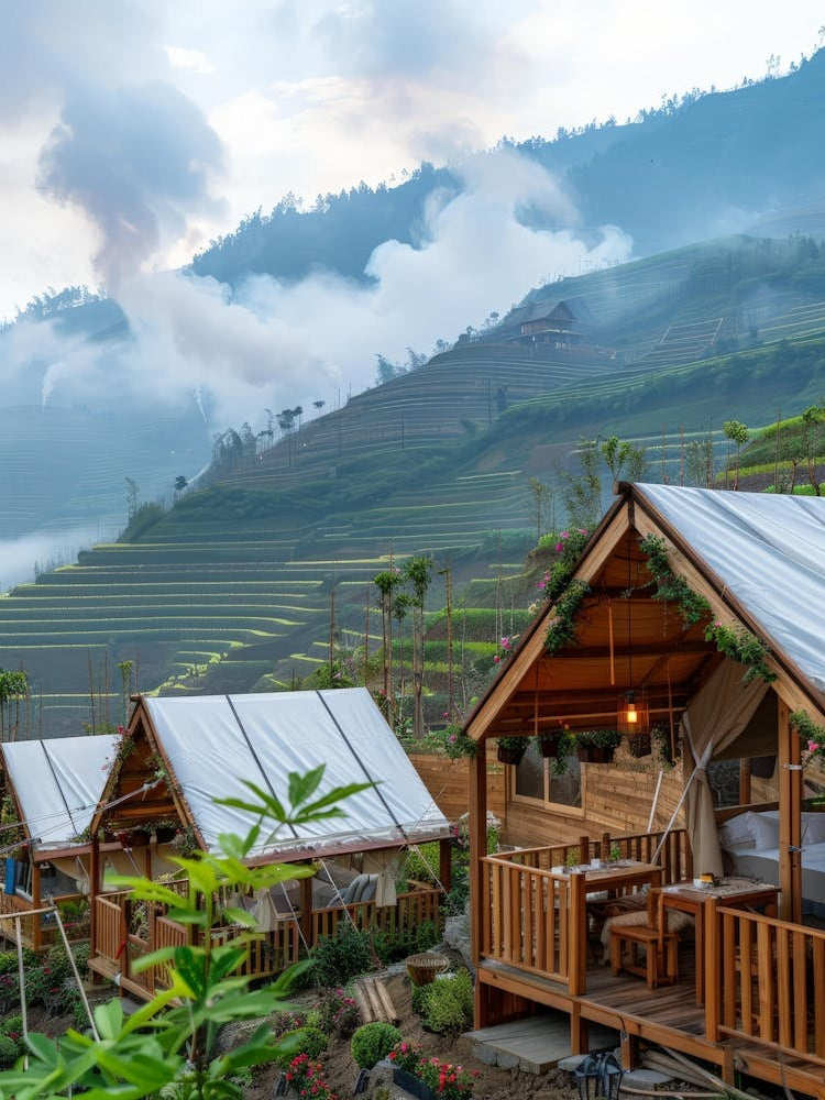 Rice Terraces In Bali