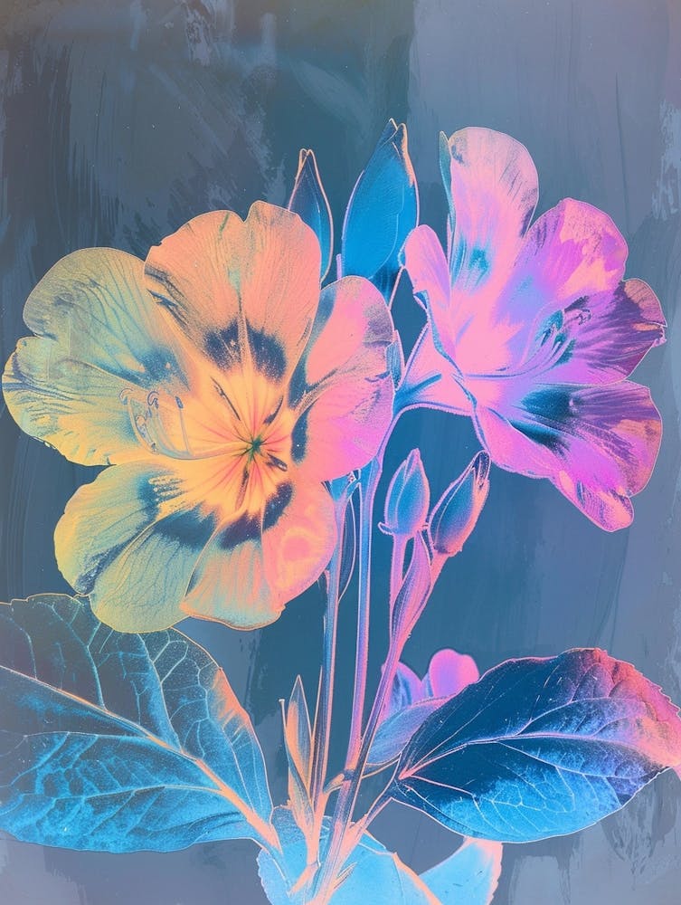 Iridescent Flower Evening Primrose 3