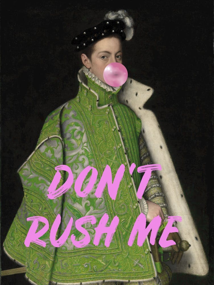 Don'T Rush Me 4 Man in Green Coat