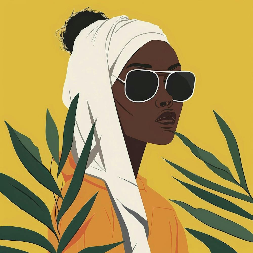 African Woman In Sunglasses 4