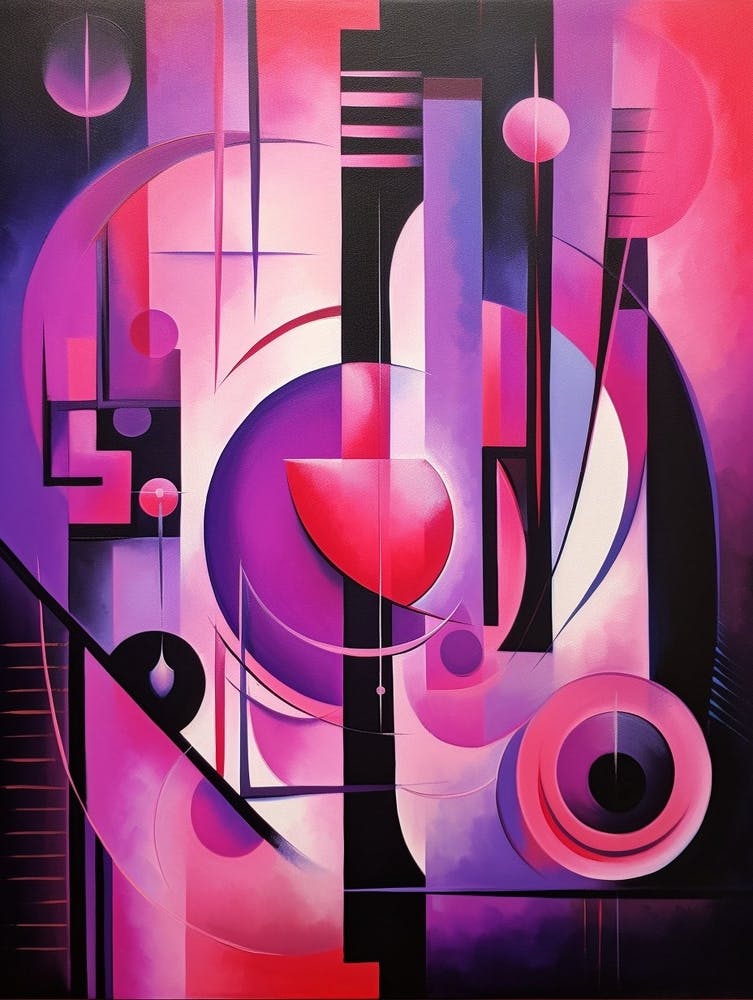 Energie und Schwingungen Abstrakt Geometrisch 10