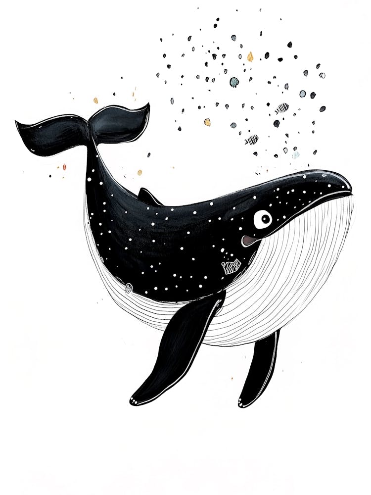 Whale In The Sea