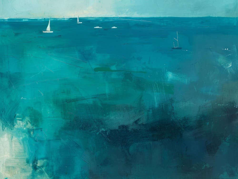 Sailboats In The Sea 11