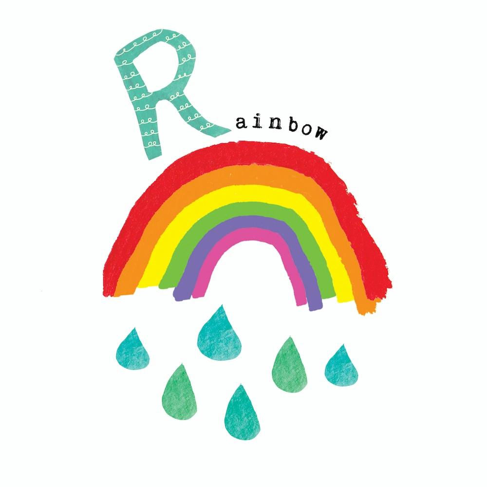 R is for Rainbow