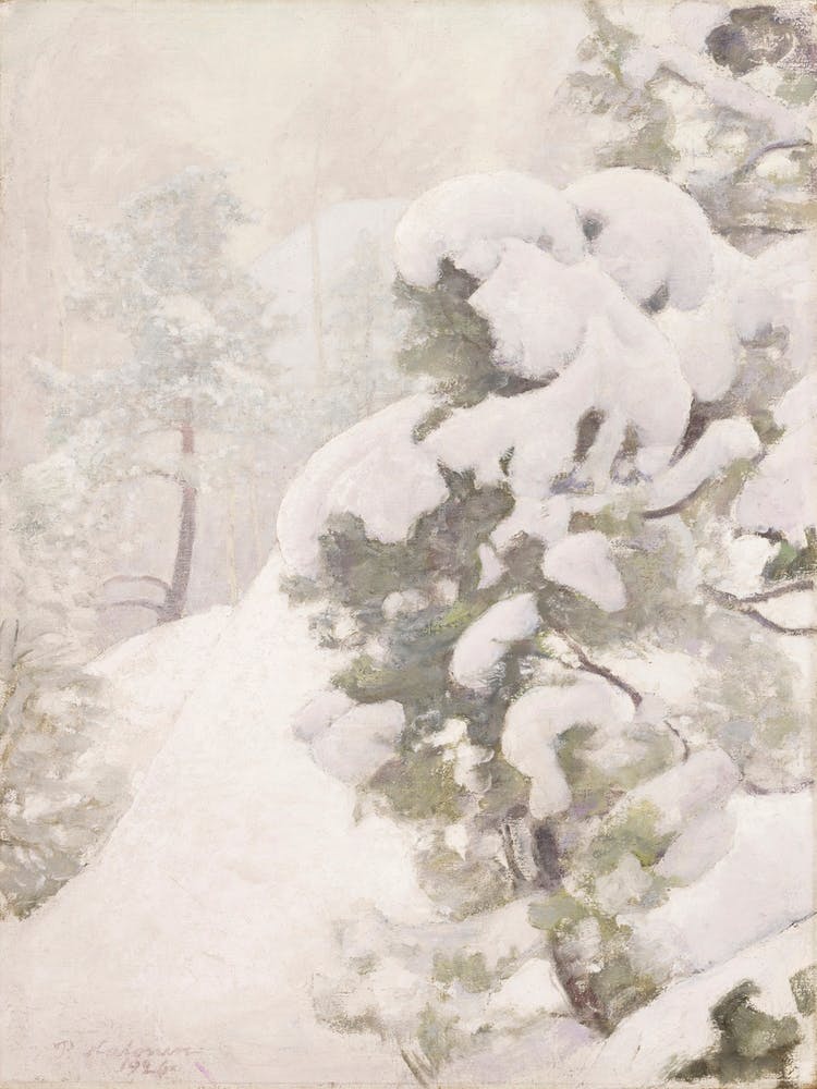 Winter Landscape (1926), Pekka Halonen