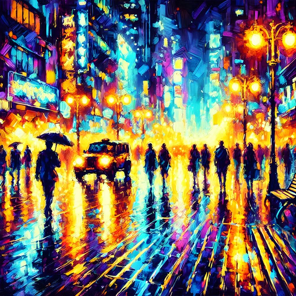 Electric Nights A City In Motion